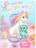 Zabawki kreatywne - Zestaw kreatywny z znaklejkami Jednorożec Ylvi - miniaturka - grafika 1