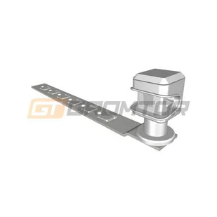 Uchwyt do drutu na taśmie StZn H-60/L-210 - Piorunochrony - miniaturka - grafika 1