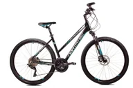 Rowery - Madeira DB XT czarno-turkusowo-biały 17" - miniaturka - grafika 1