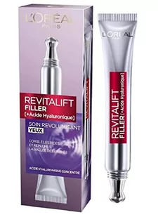 L'Oréal Paris Revitalift Filler krem do twarzy, kontur oczu, przeciwzmarszczkowy, rywolucjonizujący z koncentratem kwasu hialuronowego 15 ml - Kremy do twarzy - miniaturka - grafika 1