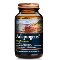 Suplementy naturalne - Doctor Life Asian Adaptogens Adaptogeny suplement diety 60 kapsułek - miniaturka - grafika 1
