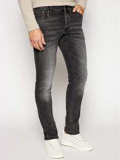 Spodnie męskie - Jack&Jones Jeansy Slim Fit Glenn Original 12159030 Szary Slim Fit - grafika 1