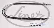Linki hamulca postojowego - Cięgło, hamulec postojowy Linex 32.02.05 - miniaturka - grafika 1