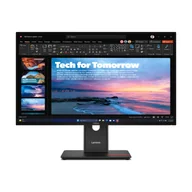 Monitory - Lenovo ThinkVision T27QD-40 LED 27" Wide Quad HD Czarny 64AAGAT2EU - miniaturka - grafika 1