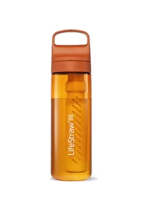 BUTELKA LIFESTRAW GO 2.0 0,65L-KYOTO ORANGE - Shakery i bidony sportowe - miniaturka - grafika 1