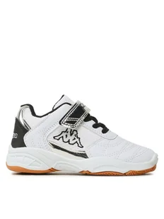 Kappa Sneakersy 260819MFK Biały - Buty dla dziewczynek - miniaturka - grafika 1
