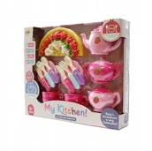 Zabawy w naśladowanie dorosłych - Zestaw Naczyń Akcesoria Kuchenne Sztuczne Jedzenie - miniaturka - grafika 1
