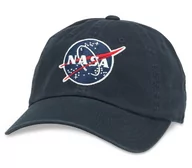 Czapki damskie - American Needle, Czapka z daszkiem Ballpark Nasa, SMU674A-NASA, Czarny, Unisex - miniaturka - grafika 1