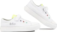Buty dla dziewczynek - Lee Cooper Buty dla dzieci Lee Cooper białe LCW-24-31-2272K 33 - miniaturka - grafika 1