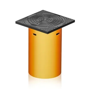 Zwieńczenie studzienki z pokrywą 400 A15 40 x 40 x 55,7 cm MAXPOL - Rynny i akcesoria - miniaturka - grafika 1