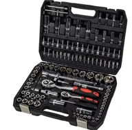 Narzędzia samochodowe - Walizka Narzedziowa 108 Czesci 1/2 1/4 - miniaturka - grafika 1