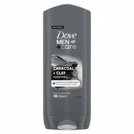 Żele pod prysznic dla mężczyzn - Dove UNILEV MEN ŻEL P PR CARE ELEM.WĘGIEL+GL 400ML Unileve - miniaturka - grafika 1