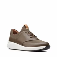 Półbuty damskie - Un Rio Lace [dark olive combi] - rozmiar 35.5 - miniaturka - grafika 1