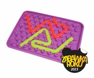 Zabawki sensoryczne - Wiggly Toy Zabawka Sensoryczna Fioletowa - miniaturka - grafika 1