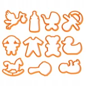 Formy do ciast - Foremki ciastek Narodziny Dziecko Zestaw 11 szt. - miniaturka - grafika 1