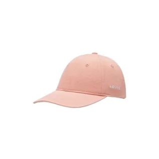 Czapki damskie - Levi's czapka z daszkiem Essential cap różowa D7581-0001 - grafika 1