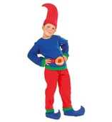 Stroje karnawałowe - Strój dla dzieci, Krasnal, niebieski, rozmiar 116 - miniaturka - grafika 1