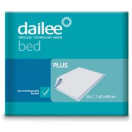 Higiena osób starszych i niepełnosprawnych - DAILEE Bed Plus Podkłady higieniczne 40x60cm, 30szt. - miniaturka - grafika 1