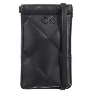 Torebka na telefon Quilt Phone Crossbody Black K60K611702 BEH (CK470-a) Calvin Klein - Etui i futerały do telefonów - miniaturka - grafika 1