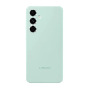 SAMSUNG Galaxy S24 FE Silikonowe etui na telefon, pokrowiec ochronny z różnorodnością kolorów, gładki uchwyt, miękki i elegancki design, bezszwowe dopasowanie, wersja amerykańska, miętowa - Etui i futerały do telefonów - miniaturka - grafika 1
