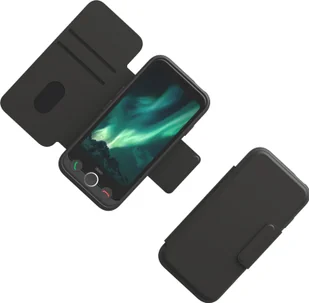 Doro Wallet Case graphit für Aurora A1x - Etui i futerały do telefonów - miniaturka - grafika 1