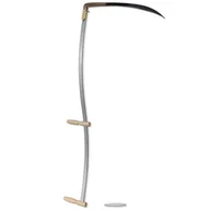 Pozostałe narzędzia ogrodowe - vidaXL Kosa z kamieniem szlifierskim 140 cm - miniaturka - grafika 1