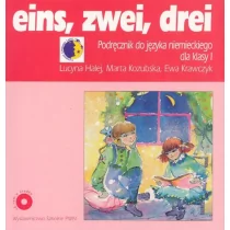 PWN Lucyna Halej, Marta Kozubska, Ewa Krawczyk Eins, zwei, drei. Klasa 1. Podręcznik z płytą CD-ROM - Edukacja przedszkolna - miniaturka - grafika 1