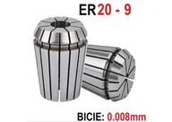Tuleje - Tulejka zaciskowa ER20 FI 9mm Bicie 0,008mm CNC Professional - miniaturka - grafika 1