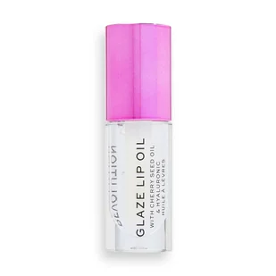 Makeup Revolution Glaze Olejek do Ust Lust Clear - Błyszczyki do ust - miniaturka - grafika 1