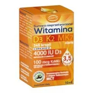 Witaminy i minerały - Asepta Witamina D3K2MK7 Suplement diety 10 ml - miniaturka - grafika 1