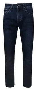 Spodnie, Ciemne JEANSY, Regular Fit, Męskie, Zwężana Nogawka -PAKO JEANS - Pako Jeans - Spodnie męskie - miniaturka - grafika 1