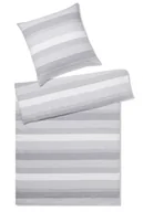 Pościel - Elegante Poszewka perkalowa Delight Light Grey - miniaturka - grafika 1