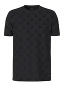 Koszulki męskie - JOOP! T-Shirt 17 JJ-23Berno 30046985 Czarny Modern Fit - miniaturka - grafika 1