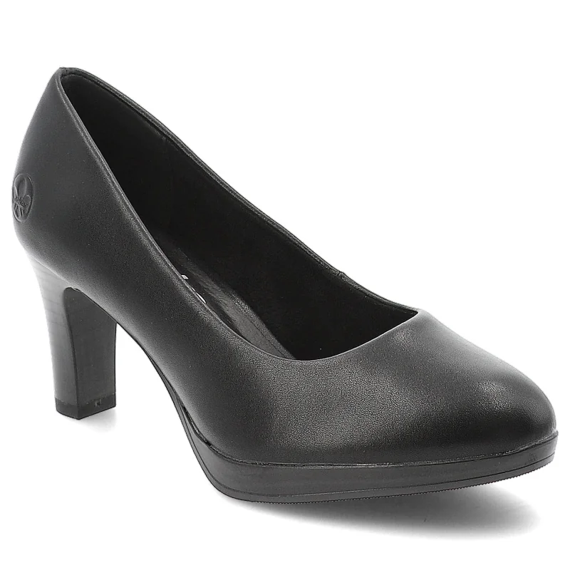 Czółenka RIEKER - 41560-01 Black
