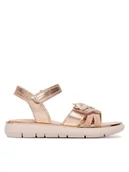 Buty dla dziewczynek - Primigi Sandały 1435111 M Złoty - miniaturka - grafika 1