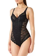 Body - Triumph Damskie body z fiszbinami, czarny, 80B - miniaturka - grafika 1