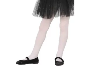 RAJSTOPKI BIAŁE 110-128 - Rajstopy dziecięce - miniaturka - grafika 1