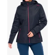 Kurtki i kamizelki sportowe damskie - Kurtka 3w1 damska CMP Page Jacket Zip Hood Detachble Inn.Jacket - miniaturka - grafika 1