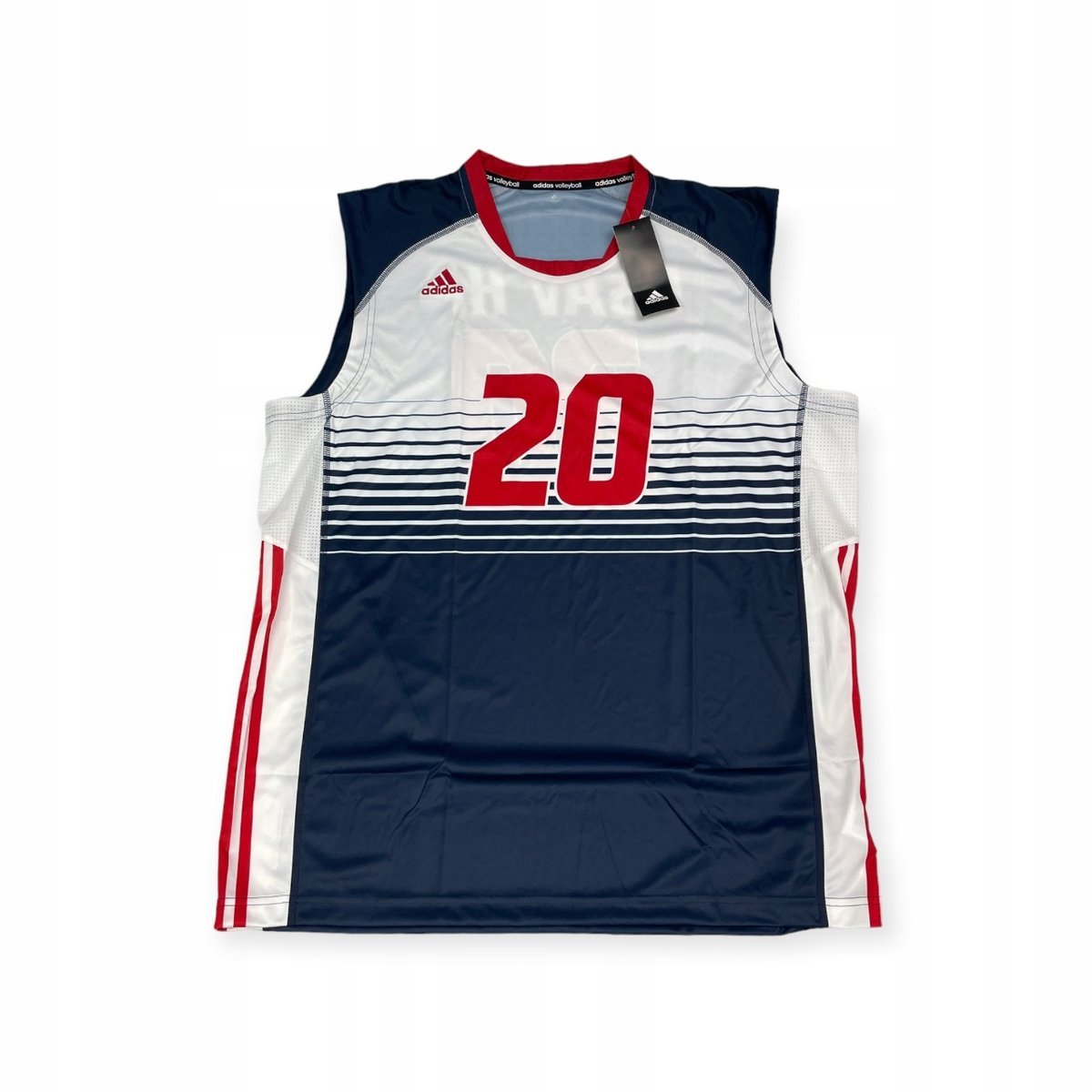 Koszulka bokserka męska USA Adidas Volleyball XL