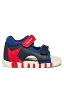 Buty dla chłopców - Geox Sandały B Sandal Iupidoo B555PB 0BC14 C4226 Granatowy - miniaturka - grafika 1