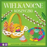 Kolorowanki, wyklejanki - Zielona Sowa Wielkanocne koszyczki praca zbiorowa - miniaturka - grafika 1