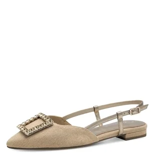 Tamaris Damskie czółenka 1-29403-42, TAN, 38 EU, Tan, 38 EU - Czółenka - miniaturka - grafika 1