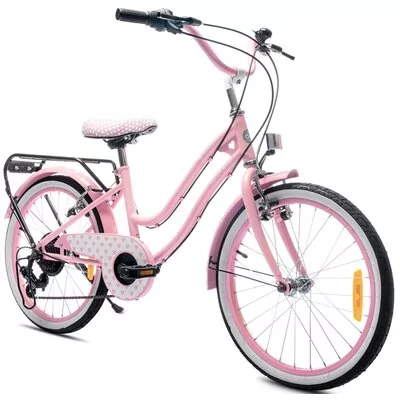 Sun Baby Heart Bike 20 cali dla dziewczynki Różowy 2022