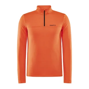 Męska Bluza CRAFT CORE GAIN MIDLAYER M 1909496-521000 – Pomarańczowy - Bluzy sportowe męskie - miniaturka - grafika 1