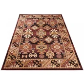 Dywany - Brązowy dywan w stylu retro E3-M44 - miniaturka - grafika 1