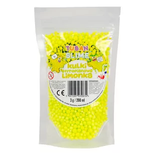 Tuban Kulki styropianowe 0,2l - limonkowe TUBAN - Artykuły biurowe - miniaturka - grafika 1