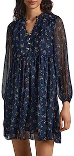 Pepe Jeans Sukienka damska Ikaia Babydoll, Wielobarwny (Multi), M - Sukienki - miniaturka - grafika 1