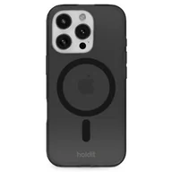 Etui i futerały do telefonów - Etui HOLDIT MagSafe do Apple iPhone 16 Pro Max Czarny transparentny - miniaturka - grafika 1
