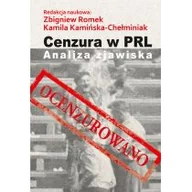 Historia Polski - Cenzura w PRL Zbigniew Romek Kamińska-Chełminiak Kamila - miniaturka - grafika 1