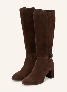 Unisa Kozaki Lebrun braun - UNISA - Kozaki damskie - miniaturka - grafika 1